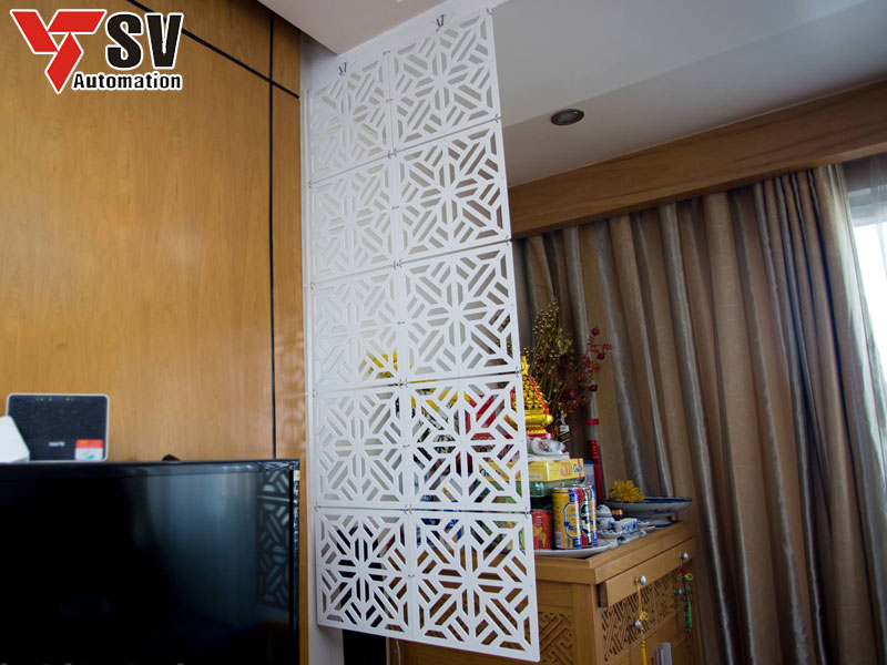 Vách ngăn CNC bàn thờ tại các căn hộ chung cư