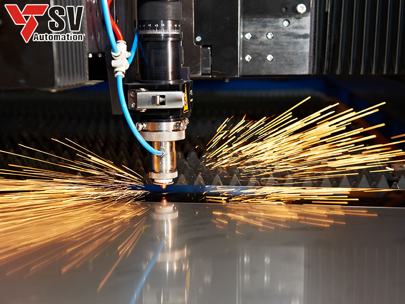 Gia công hoa văn trên kim loại bằng phương pháp Laser