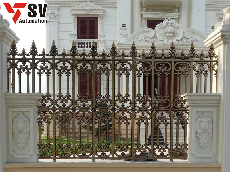 Mẫu hàng rào cho những ngôi nhà mang phong cách phương Tây