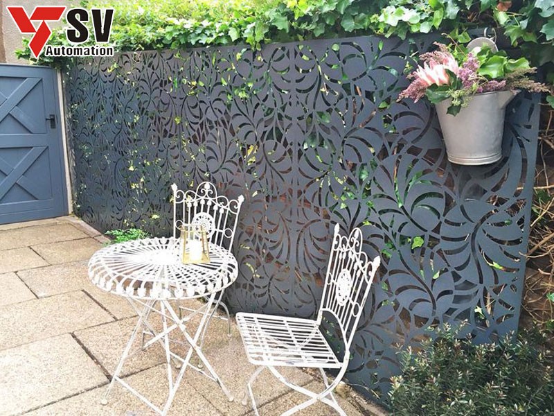 Vách ngăn CNC kim loại giúp không gian sống của bạn ấn tượng hơn