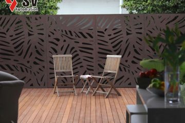 Màu sắc vách ngăn ngoại thất nên phù hợp với vị trí lắp đặt